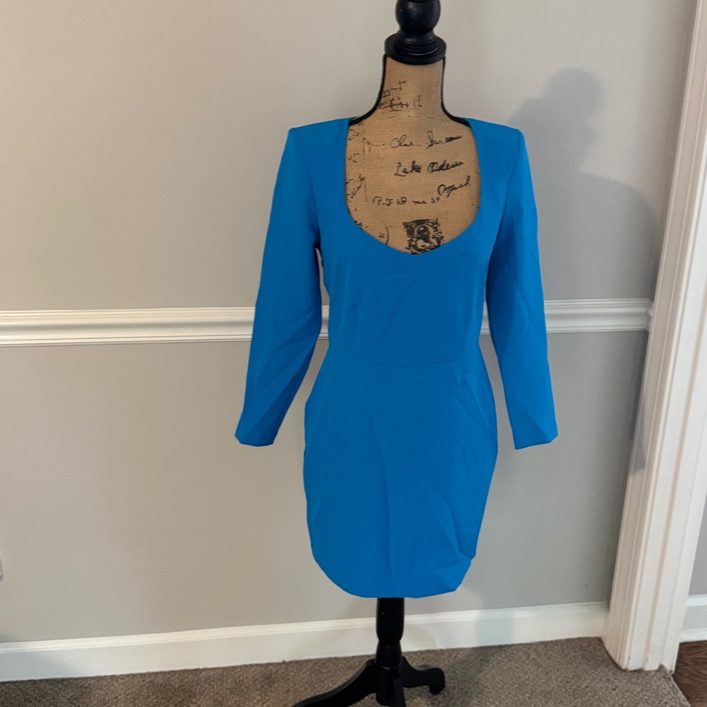 Generation Love Turquoise Long Sleeve Dress